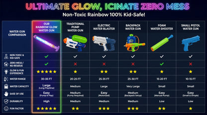 🔥Last Day 50% OFF🌈 Turn Every Backyard Into a Rainbow Light Show💦