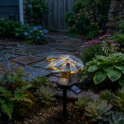 🌌 TODAY ONLY—💥 Now Only 48% of the Original Price| Sci-Fi Starship Solar Garden Light