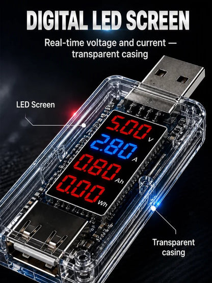 🔋 USB Battery Regenerator & Activation Tester with Digital LED Display ⚡