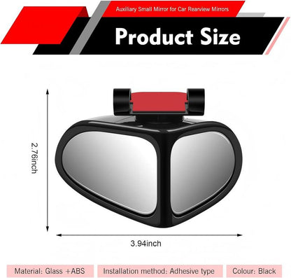 🚗360° Rotatable Car Blind Spot Mirror