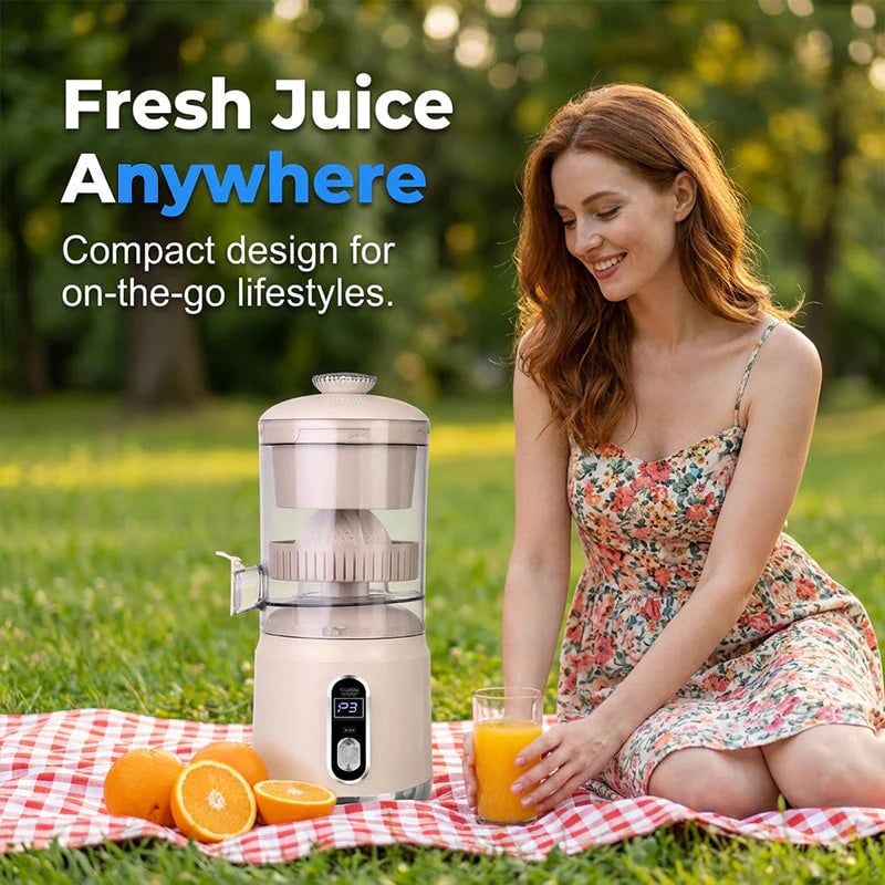 Portable Cordless Electric Citrus Juicer