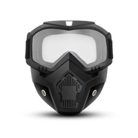 Black Frame + Transparent Lens