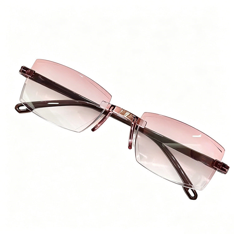 Reading glasses and sunglasses combined — no more hauling a second pair around!