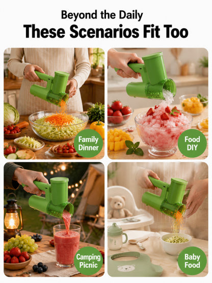 🚀 Wireless Ice Shaver: 3s to snow cones, No more bulky blenders!