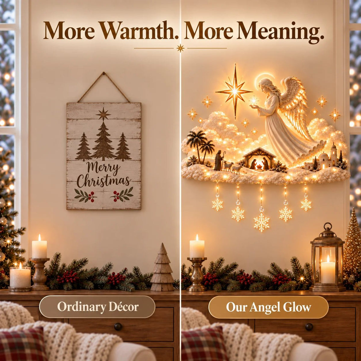 ✨Last Day 56% OFF✨ Christmas Blessing Angel Glow