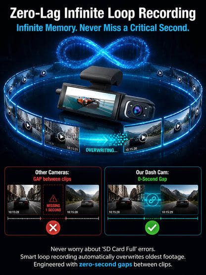 Wireless Night Vision Dash Cam
