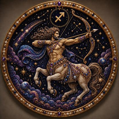 🔥 Last Day 49% OFF - 💎 12 Zodiac Signs Pearl Art Kit ♈💫 Bring Every Zodiac Sign to Life with Pearls