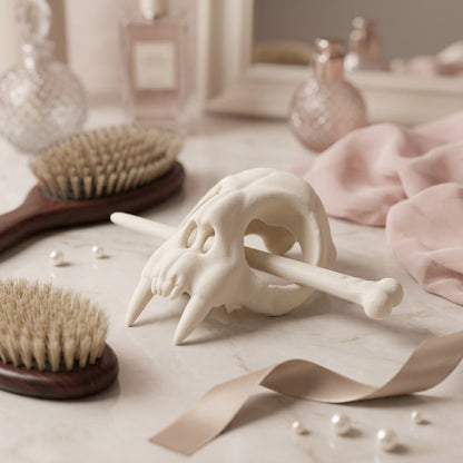 SkullPin™ | Skull Hair Holder Clip