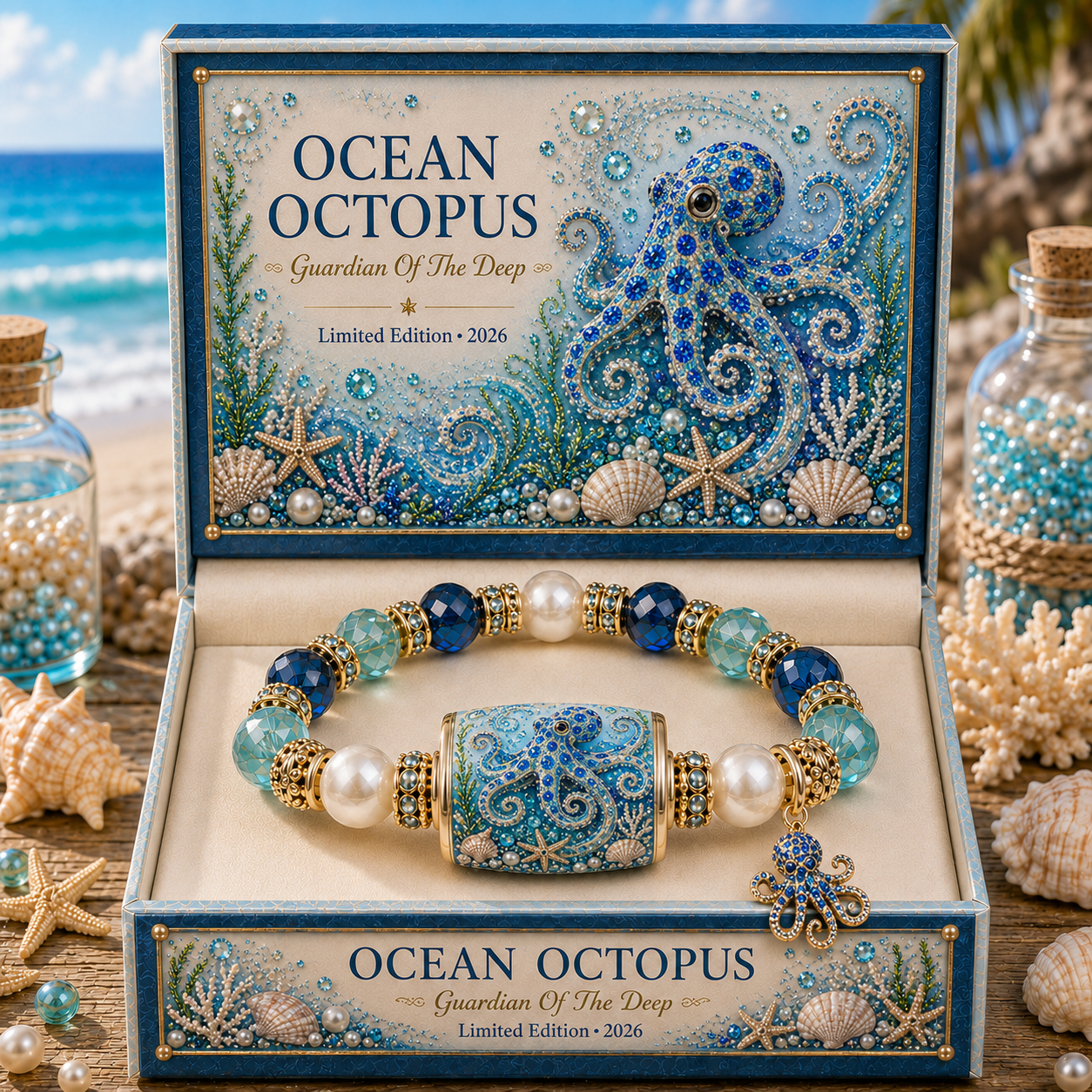 💥 Last Day 49% OFF – 🌊 Ocean Guardian Collection Bracelet — Limited Edition