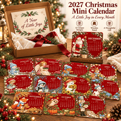 🎄🗓️ Christmas Limited-Edition — 🪴✨ Eco-Friendly Plantable “Timeless” Seed Calendar 2027