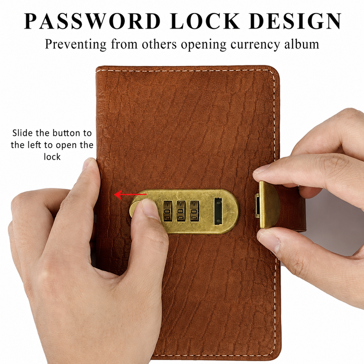 🔒100 Transparent Pocket Currency Collectors Album