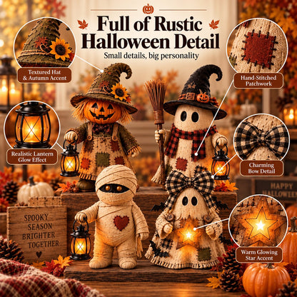 🎁LAST DAY 49% OFF🔥🎃Vintage Halloween Lighted Figurine Collection
