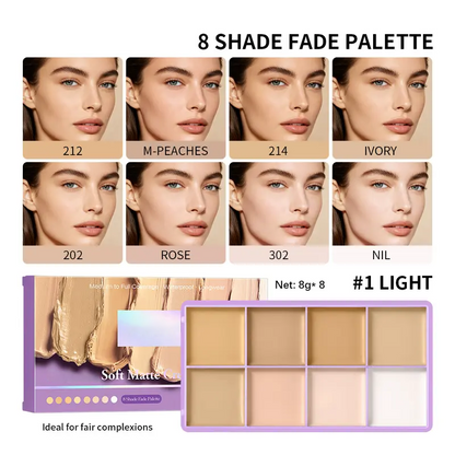 8-Color Cream Concealer Palette