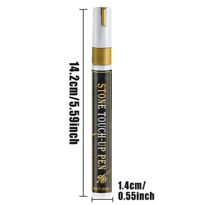 🔥HOT SALE 🐦Golden Tombstone Marker Pen for Restoring Faded Grave Inscriptions