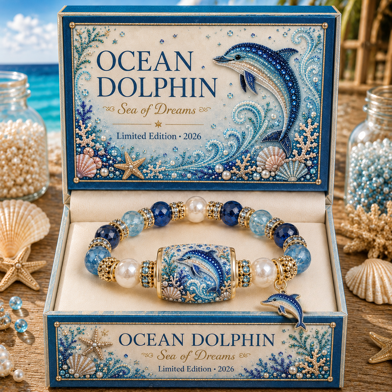 💥 Last Day 49% OFF – 🌊 Ocean Guardian Collection Bracelet — Limited Edition