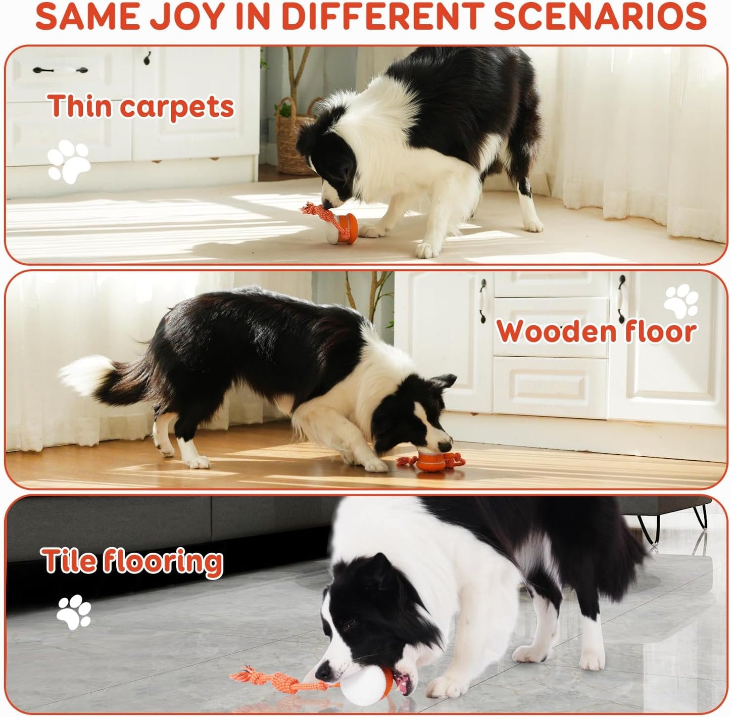 🔥50% OFF🐶Smart Sports Pet Ball - Plush Companion