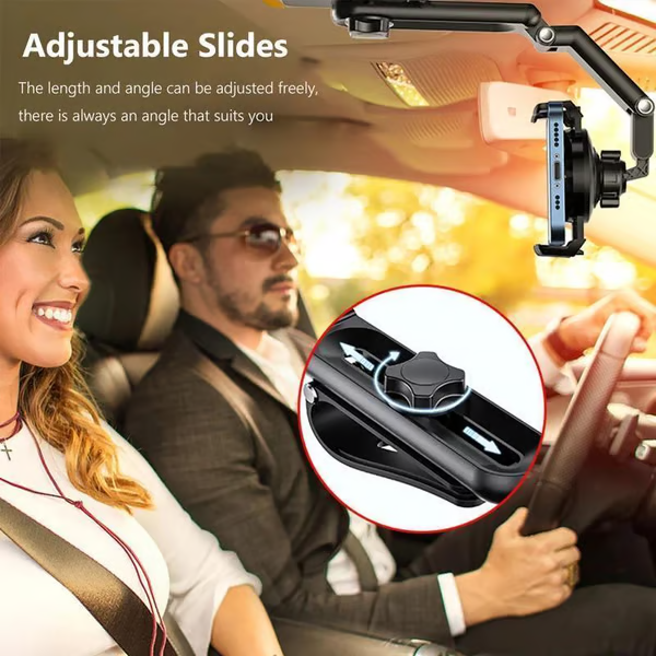 📢Limited-time 50% off!! ⏰ Rotatable and retractable car phone holder