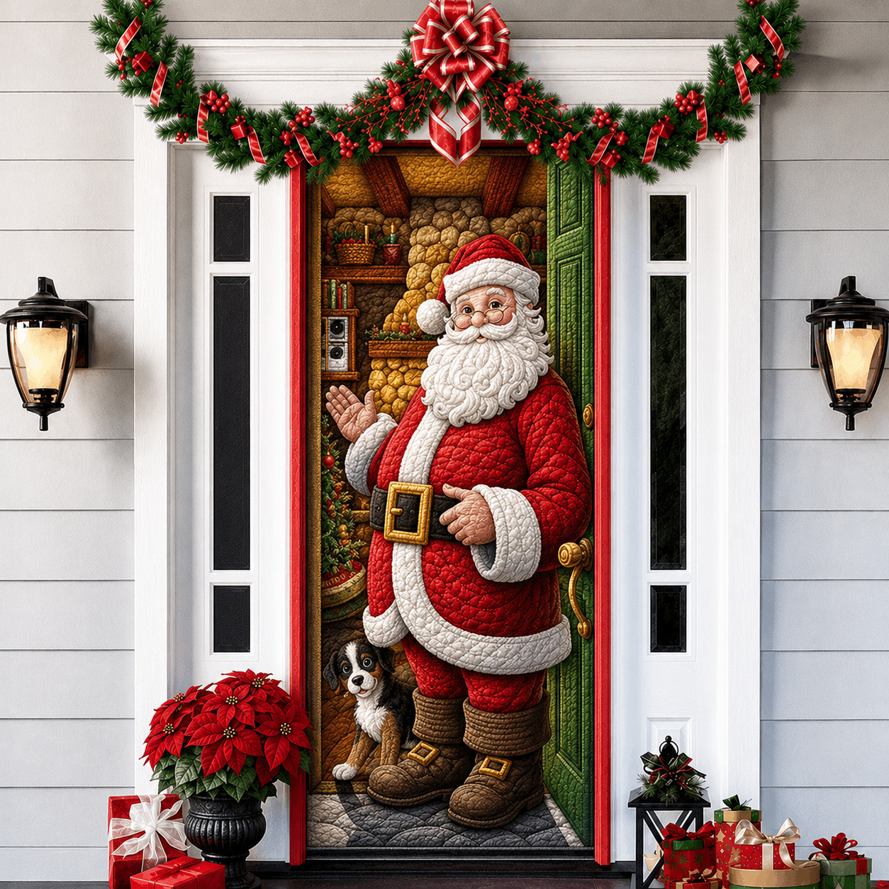 🌟Last day 50% OFF🌟2026 3D Christmas front door decoration