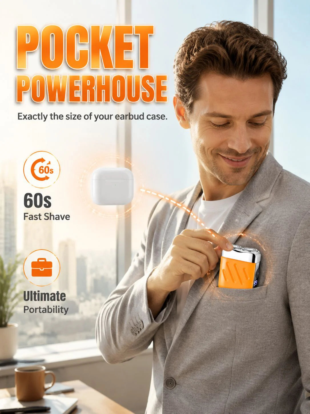 🔥The new generation dual-head pocket shaver