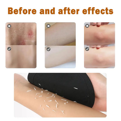 Soft Rubber Shower Scrubber for Gentle Exfoliation & Deep Cleansing