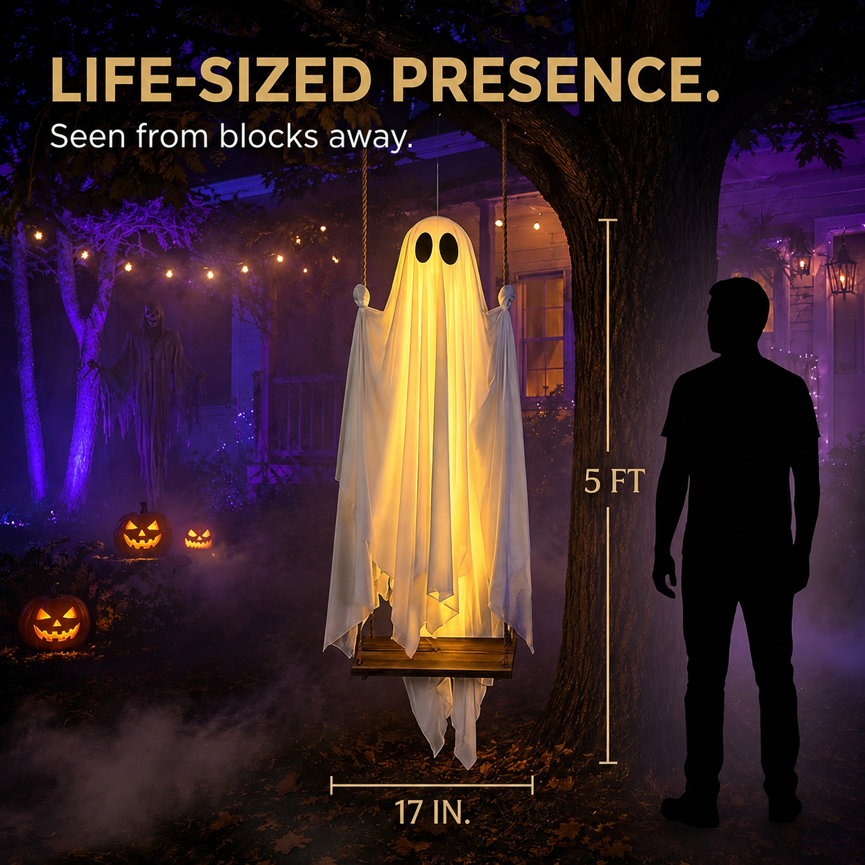 Hauntly Hanging Ghost