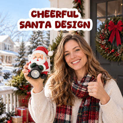 🔥✨Hot Sale🎅 Santa Christmas Welcome Projector – Festive Holiday Doorway Light with Remote Control ✨