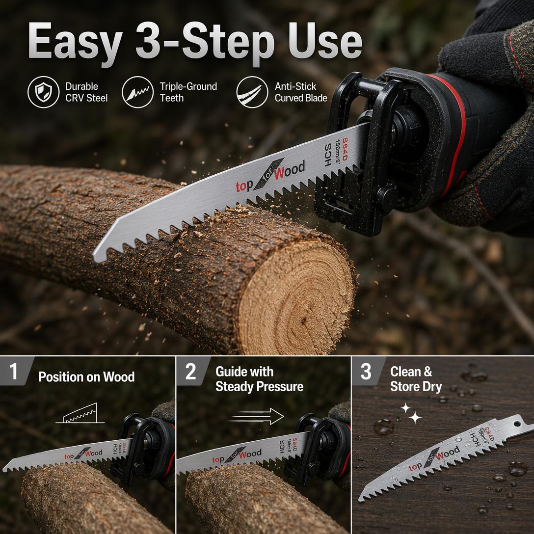 Japanese Style Heavy Duty Forged Blade Sawzall Blades