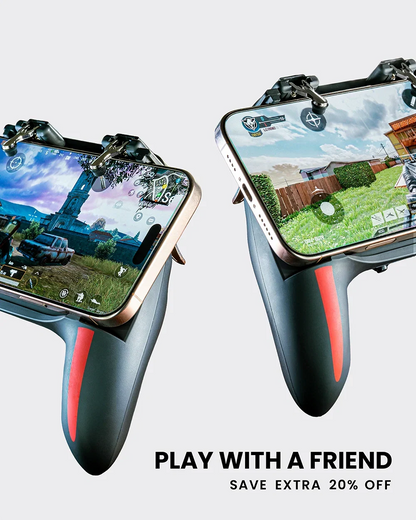 Mobile Game Controller with 5000mAh Power Bank & Cooling Fan & Gaming Grip Gamepad for 4.7-7" Android iOS Phone