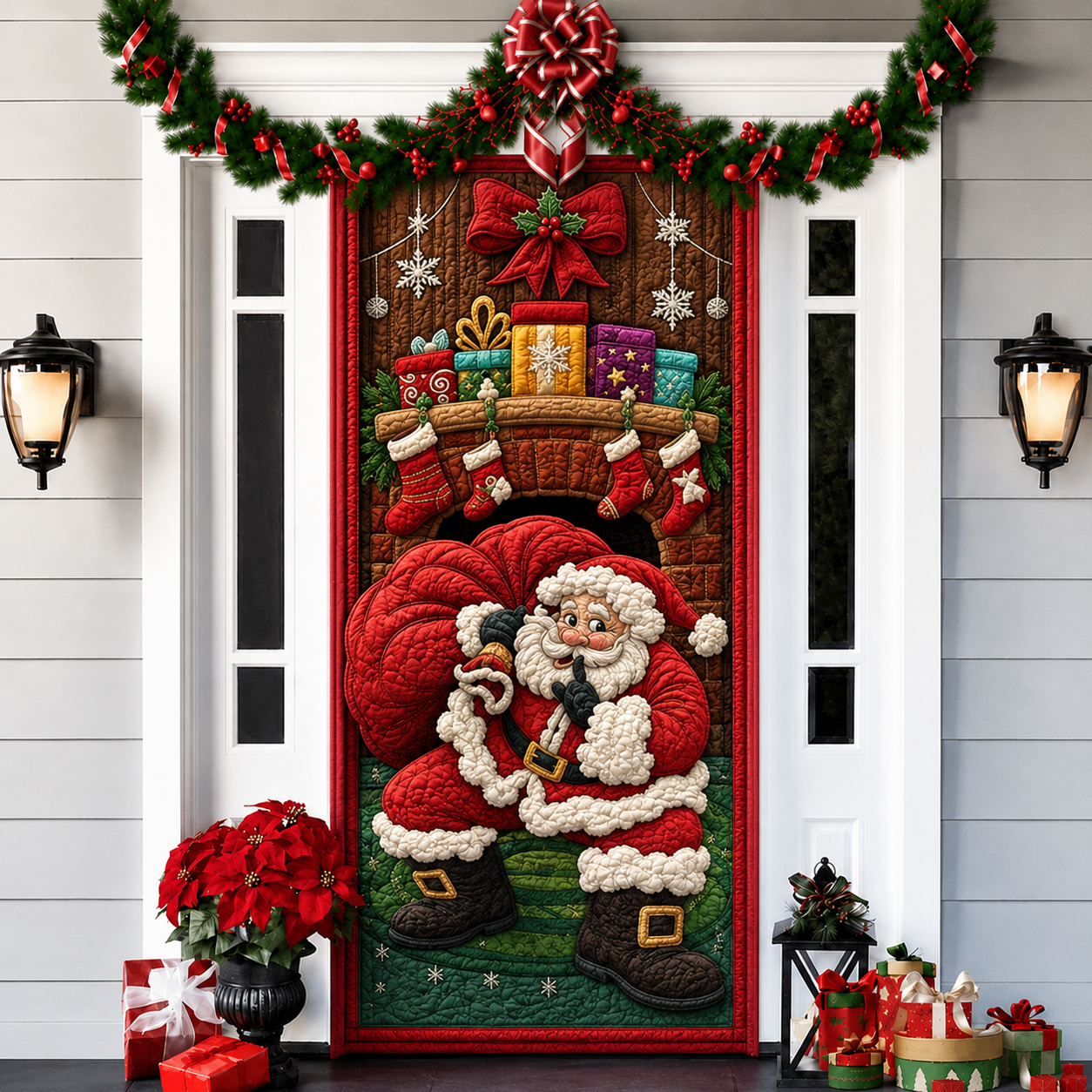 🌟Last day 50% OFF🌟2026 3D Christmas front door decoration