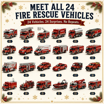 Fire Rescue 24-Day Advent Calendar