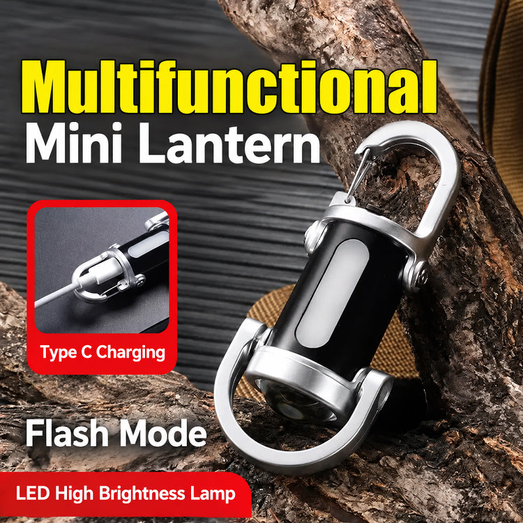 【3-in-1 Multifunction】SOS Emergency Light Flashlight