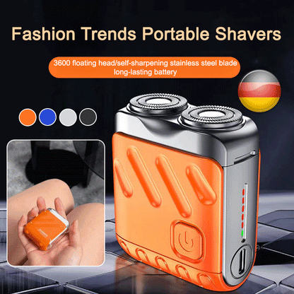 ⏰ 50% OFF🔥For a limited time sale Recommended gifts:Mini Double-head Electric Razor