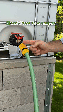 💧 Universal IBC Tote Adapter Kit with Brass Valve – Leak-Proof Garden Hose Connector🚰🌱