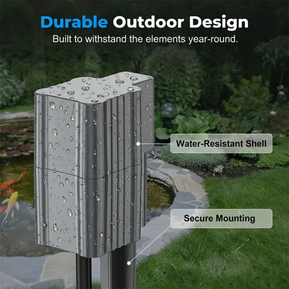 🔥Solar Pond Aerator with Air Pump🐟