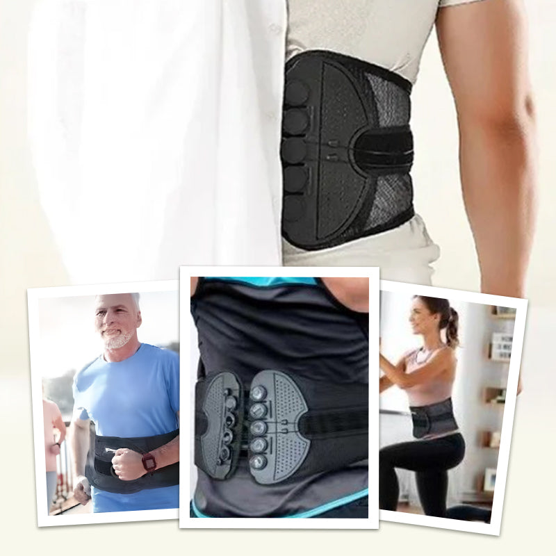 Lumbar support for different everyday activities