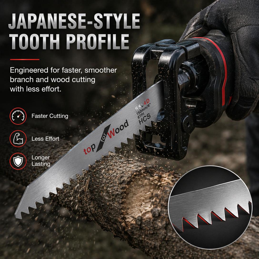 Japanese Style Heavy Duty Forged Blade Sawzall Blades