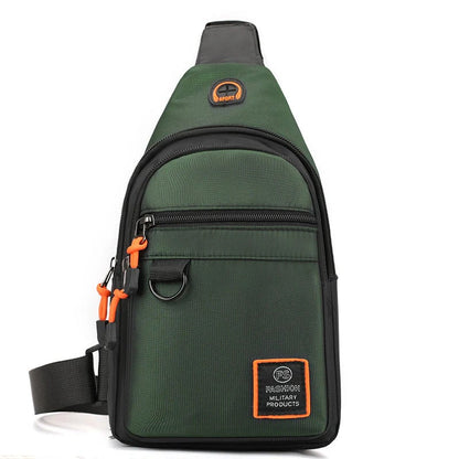 🎒💦 Waterproof Multi-Pocket Sling Bag — Lightweight & Anti-Theft ✨