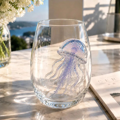 🌊 7-Piece Legendary Ocean Treasure Crystal Set for Whiskey Lovers & Home Bar Collectors ⚓✨
