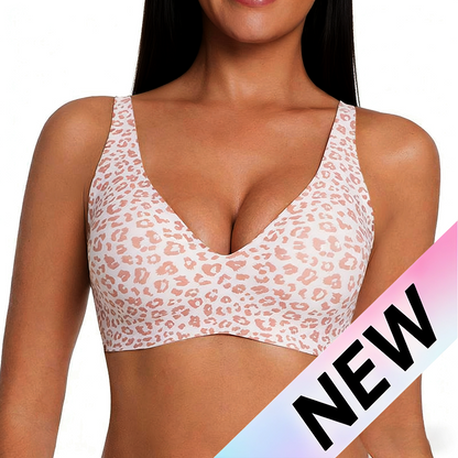 Seamless Wireless Full-Coverage Bra