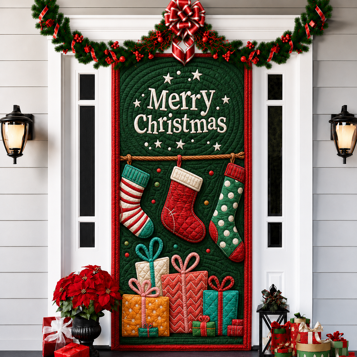 🌟Last day 50% OFF🌟2026 3D Christmas front door decoration