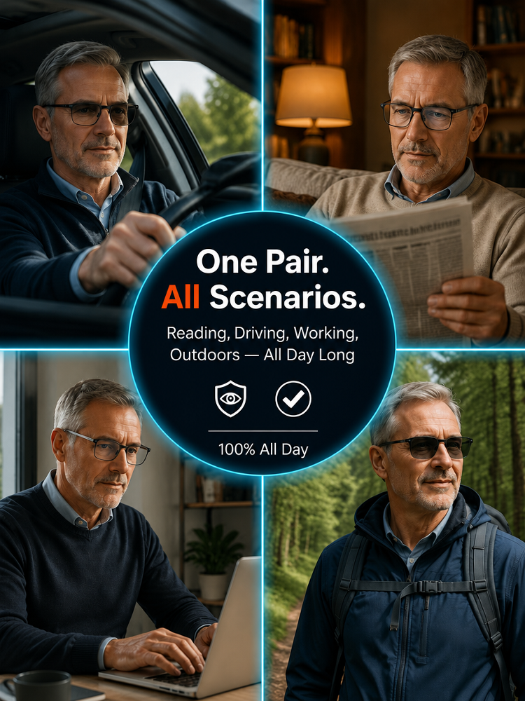 Here are seven reasons why these "smart glasses" have protected more than 1 million Americans from the glare of LED car headlights.