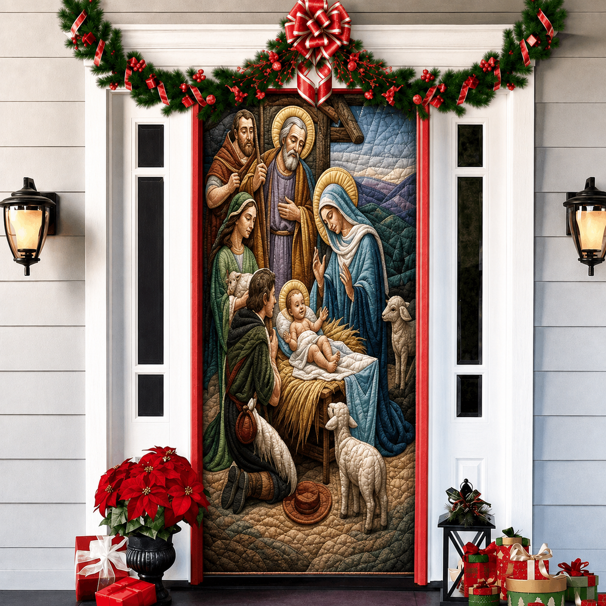 🌟Last day 50% OFF🌟2026 3D Christmas front door decoration
