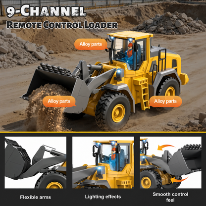 4-Vehicle RC Construction Set🚜 Built For Little Builders(Free Shipping✈️)