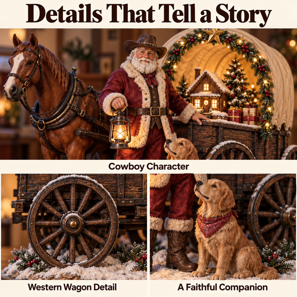 🤠 The Old West Cowboy Santa – A Homeward Christmas Keepsake