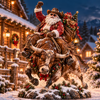 🤠 The Old West Cowboy Santa – A Homeward Christmas Keepsake