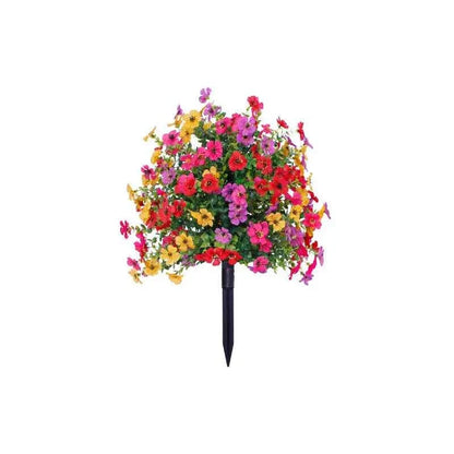 🌼 Artificial Daisy Flowers with Eucalyptus Leaves | Outdoor Indoor Decor
