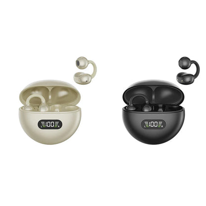 🔥 50% OFF! Open-Ear Clip-On Bluetooth Earbuds 🎧 All-Day Comfort, Immersive Sound & 8–10H Battery!