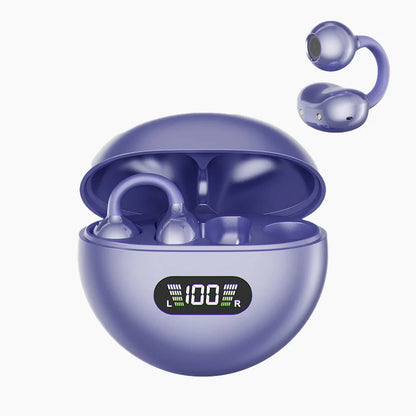🔥 50% OFF! Open-Ear Clip-On Bluetooth Earbuds 🎧 All-Day Comfort, Immersive Sound & 8–10H Battery!