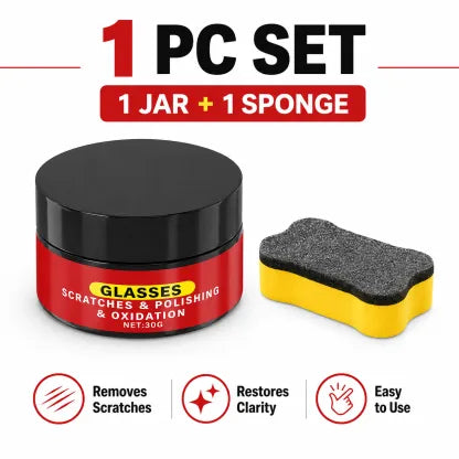 Glass Scratch Polishing & Repair Compound
