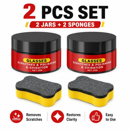 Glass Scratch Polishing & Repair Compound